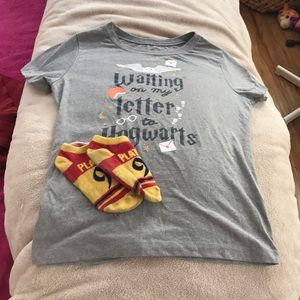 Harry Potter Socks and Shirt Bundle
